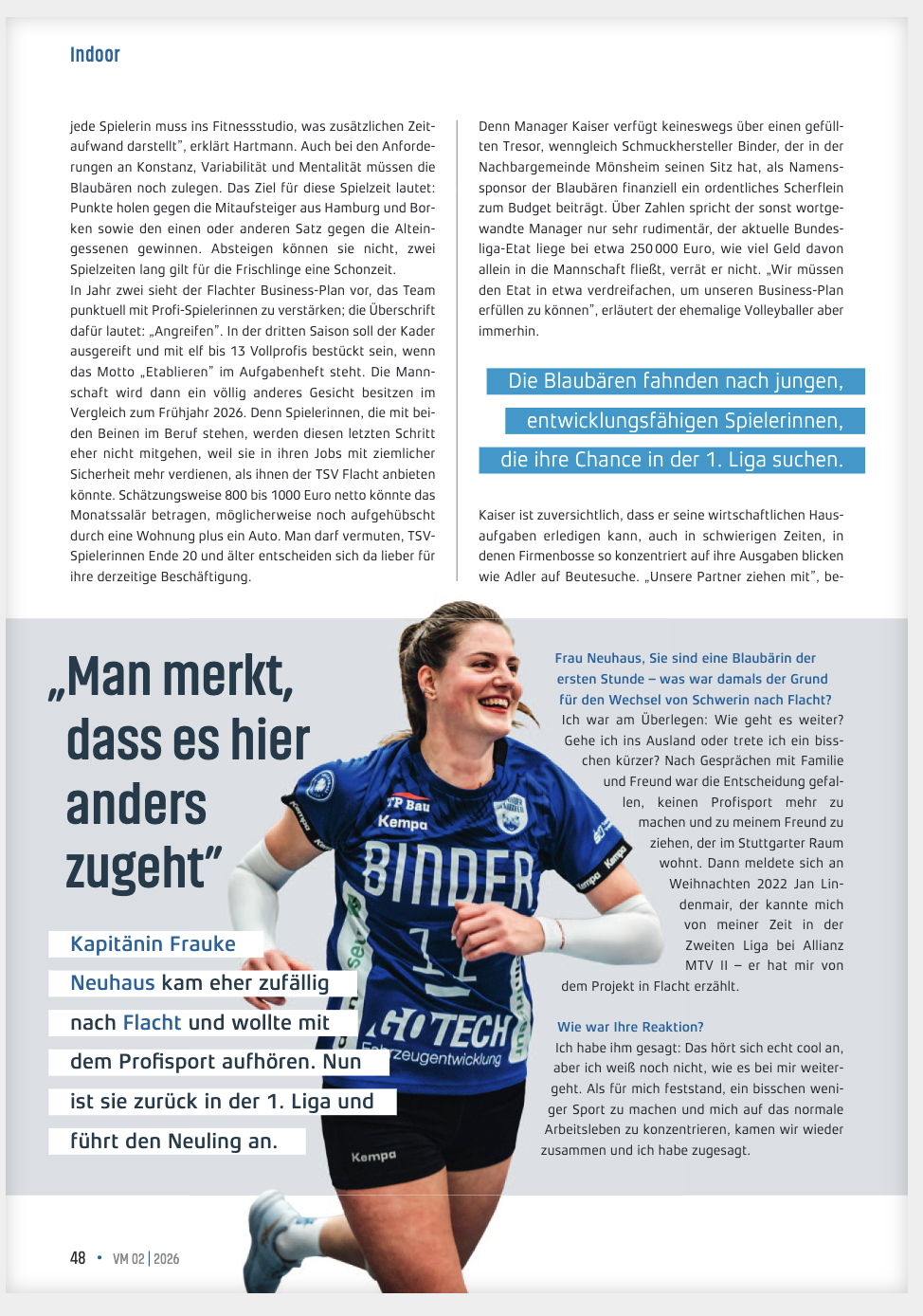 VOLLEYBALL MAGAZIN: 02|2026 volleyball.de